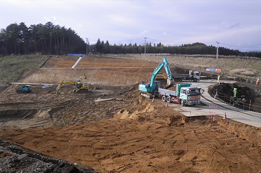 北野鳥谷地区道路改良工事