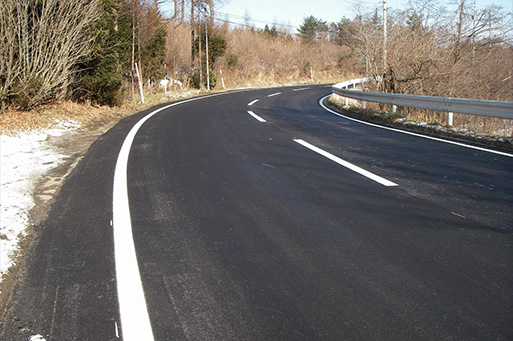 一般県道明戸種市線鉄山地区道路舗装補修工事