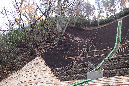 普代地区県単独治山災害復旧工事